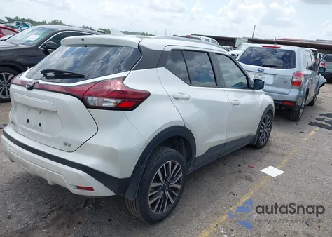 2022 Nissan Kicks Sv Xtronic Cvt z USA, uszkodzony, nr VIN 3N1CP5CV9NL513239